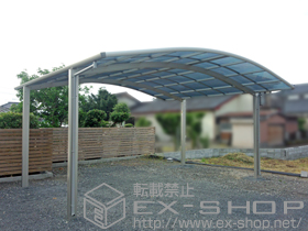 のカーポート レイナツインポートグラン 積雪〜20cm対応 施工例