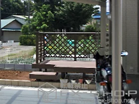 LIXIL ���N�V��(�g�X�e��)�̃E�b�h�f�b�L ���R�X�e�[�WII+�f�b�L�t�F���X �t���b�g���`�X�p�l��[�e�ڃ^�C�v] �{�H��