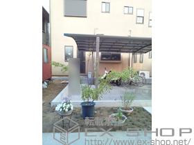 のカーポート カーブポートシグマIII ワイド 積雪〜30cm対応 施工例