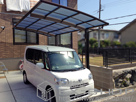 のカーポート レイナポートグラン　積雪〜20cm対応 施工例