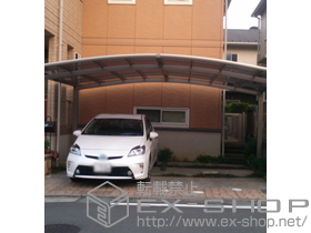 のカーポート カーブポートシグマIII ワイド 積雪〜30cm対応 施工例