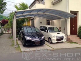 のカーポート レイナツインポートグラン　積雪〜20cm対応+屋根ふき材補強部品 施工例