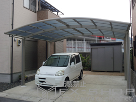 のカーポート レイナツインポートグラン　積雪〜20cm対応 施工例