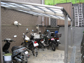 のカーポート ルーフポートシグマIII 積雪〜30cm対応 施工例