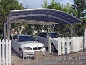 のカーポート レイナツインポートグラン　積雪〜20cm対応 施工例