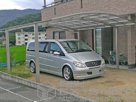 のカーポート レイナツインポートグラン 積雪〜20cm対応 施工例