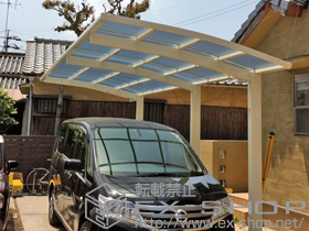 のカーポート レイナポートグラン 延長　積雪〜20cm対応 施工例