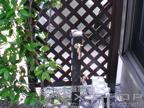 の立水栓・ガーデンシンク スプレ♯2 施工例