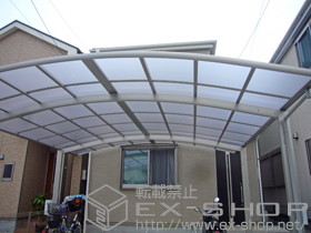 のカーポート レイナツインポートグラン　積雪〜20cm対応 施工例