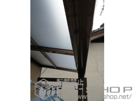 のバルコニー・ベランダ屋根 ライザーテラスII F型 屋根タイプ 単体 積雪〜20cm対応 施工例