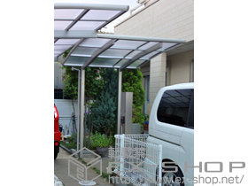 のサイクルポート・駐輪場 レイナポートグランミニ 積雪〜20cm対応 施工例