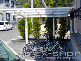 のフェンス・柵 めかくし塀V型 通風 高尺タイプ 施工例