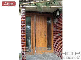 LIXIL ���N�V��(�g�X�e��)�̌��փh�A ���V�F���g 800�^�@�����^�C�v �{�H��