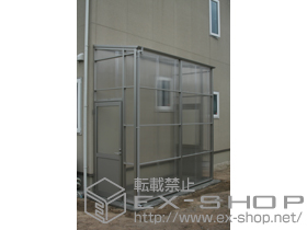 のストックヤード ストックヤードII 両側ドア付きタイプ 積雪〜20cm対応 施工例