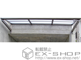 のバルコニー・ベランダ屋根 ライザーテラスII F型 ルーフタイプ 単体 積雪〜20cm対応 施工例