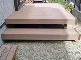 のウッドデッキ リコステージII 施工例