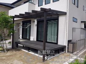 のテラス屋根 Jポーチ 積雪〜20cm対応 施工例