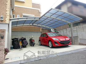 のカーポート レイナポートグラン　積雪〜20cm対応 施工例