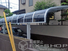 のカーポート テールポートシグマIII 縦連棟 積雪〜30cm対応 施工例