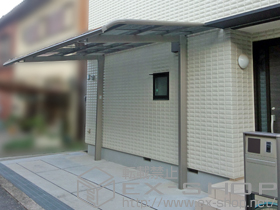 のカーポート レガーナポートシグマIII 積雪〜20cm対応 雨樋無し 施工例