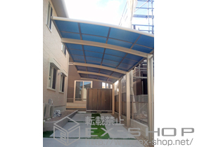 のカーポート レイナポートグラン 縦連棟　積雪〜20cm対応 施工例