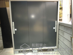 の物置・屋外倉庫 エスモ 一般型（ESD-1805AGL SM ） 施工例