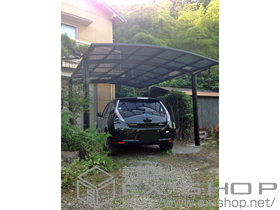 のカーポート カーブポートシグマIII ワイド 積雪〜30cm対応 施工例