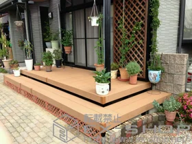 YKKAP�̃E�b�h�f�b�L ���E�b�h�f�b�L 200 �P��+���E�b�h�f�b�L200 �i���Z�b�g ���ʁE�Б��ʃ^�C�v �{�H��