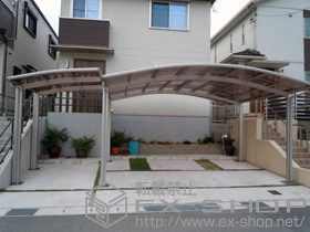 のサイクルポート・駐輪場 レイナポートグランミニZ 積雪〜20cm対応 施工例