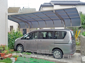 のカーポート テールポートシグマIII 積雪〜20cm対応 施工例