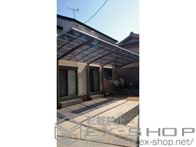 のカーポート カーブポートシグマIII 縦連棟 積雪〜30cm対応 施工例