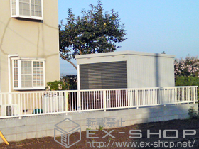 のフェンス・柵 レスティナフェンス21型 自由柱施工 施工例