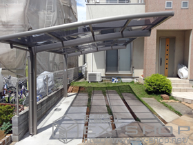 のカーポート カーブポートシグマIII 積雪〜20cm対応 施工例