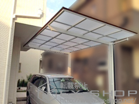 のカーポート アーキフィットプラス 積雪〜20cm対応 施工例