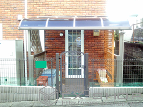 のバルコニー・ベランダ屋根 パワーアルファ RB型 屋根タイプ 単体 積雪〜30cm対応 施工例