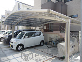 のカーポート レイナツインポートグラン　積雪〜20cm対応 施工例