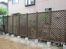 LIXIL ���N�V��(TOEX)�̃t�F���X�E��E�� �X�e�C�E�b�h�t�F���XM2�^ ���ڃ^�C�v �Ԏd�ؒ� �{�H��