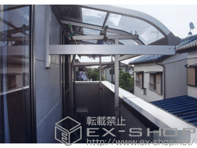 のバルコニー・ベランダ屋根 ヴェクターテラス R型 ルーフタイプ 単体 積雪〜20cm対応 施工例