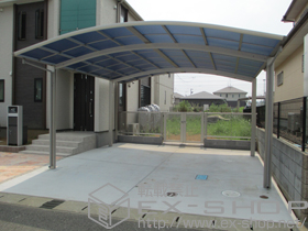 のカーポート レイナツインポートグラン　積雪〜20cm対応 施工例