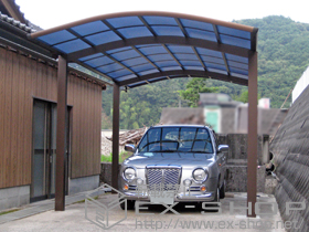 のカーポート レイナワンポートグラン　積雪〜20cm対応 施工例