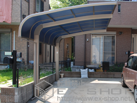 のカーポート テールポートシグマIII 積雪〜30cm対応 施工例