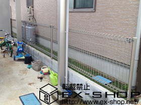 のフェンス・柵 ハイグリッドフェンスN1型 施工例