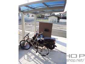 のサイクルポート・駐輪場 プレシオスポート ミニ 施工例