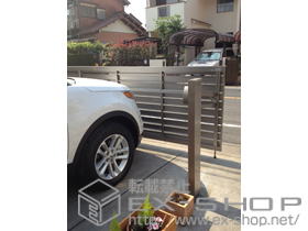 のカーゲート ワイドオーバードアS5型 手動式 施工例