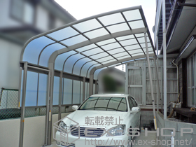 のカーポート テールポートシグマIII 積雪〜20cm対応 施工例