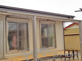 のカーポート カーブポートシグマIII 積雪〜20cm対応 施工例