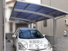 のカーポート レイナポートグラン 延長　積雪〜20cm対応 施工例