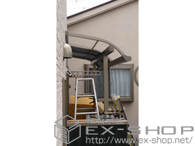 のバルコニー・ベランダ屋根 ライザーテラスII R型 屋根タイプ 単体 積雪〜20cm対応 施工例