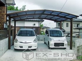 のカーポート レイナポートグラン M合掌　積雪〜20cm対応 施工例