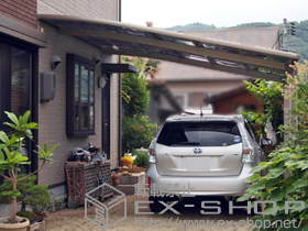 のカーポート ルーフポートシグマIII 積雪〜20cm対応 施工例